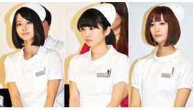 堀北真希＆志田未来＆菜々緒／ドラマ「まっしろ」記者会見