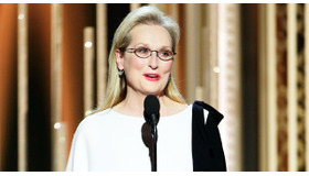 “表現の自由”スピーチに賛辞を贈った、メリル・ストリープ in 「第72回ゴールデン・グローブ賞」授賞式