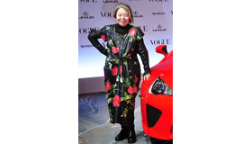 「VOGUE JAPAN Women of the Year 2013」授賞式に登場した際の樹木希林