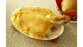 ルサンパーム 渋谷マークシティ「スフレオムレ＊ルー！ きのことポテトのクリームシチュー」