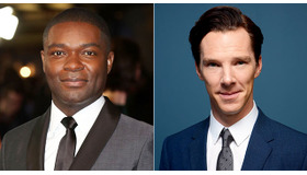 デヴィッド・オイェロウォ＆ベネディクト・カンバーバッチ -(C) Getty Images