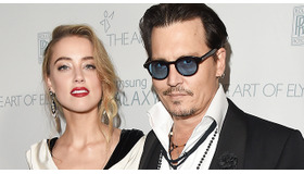 アンバー・ハード＆ジョニー・デップ-(C) Getty Images