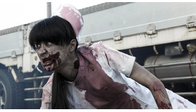 “ゾンビメイク”での演技に挑戦！ シシド・カフカ／『Zアイランド』-(C) 2015「Zアイランド」製作委員会