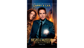 ベン・スティラー（警備員・ラリー／ネアンデルタール人・ラー）『ナイト ミュージアム／エジプト王の秘密』-(C) 2014 Twentieth Century Fox Film Corporation