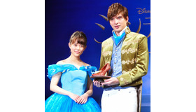 高畑充希（シンデレラコスプレ）×城田優（白タイツ王子コスプレ）／実写版映画『シンデレラ』バレンタインイベント