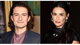 オーランド・ブルーム＆デミ・ムーア-(C) Getty Images