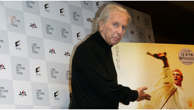 大阪ヨーロッパ映画祭名誉委員長を務めるモーリス・ジャール。