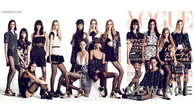 『VOGUE』新世代人気モデル15人が表紙に登場！