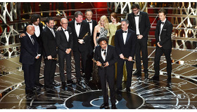 監督のアレハンドロ・ゴンザレス・イニャリトゥをはじめ、マイケル・キートン、エドワード・ノートンら『バードマン あるいは（無知がもたらす予期せぬ奇跡）』-(C) Getty Images