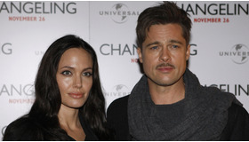 『チェンジリング』のプレミアでロンドンを訪れたブランジェリーナ　-(C) Reuters/AFLO