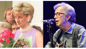エリック・クラプトン＆故ダイアナ妃 -(C) Getty Images