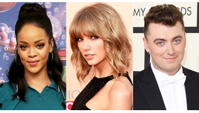 テイラー・スウィフト＆サム・スミス＆リアーナ -(C) Getty Images