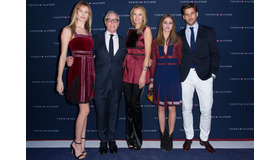 Behati Prinsloo, Tommy Hilfiger, Dee Hilfiger, Olivia Palermo and Johannes Huebl.  Photo Credit:  Stêphane Feugêre