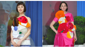 水原佑果、満島みなみ／「Starbucks Summer Party 2015」