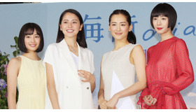 綾瀬はるか、長澤まさみ、夏帆、広瀬すず／『海街diary』完成披露イベント