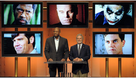 俳優のフォレスト・ウィテカー（左）とシド・ガニス映画芸 術科学アカデミー会長によってノミニーが発表、写真は助演男優賞のノミネーション発表のときのもの　-(C) XQI HENG/INHUA/Gamma/Eyedea/AFLO