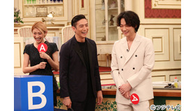 ビストロSAMPに出演する山田優＆伊勢谷友介＆綾野剛／「SMAP×SMAP」-(C) フジテレビ