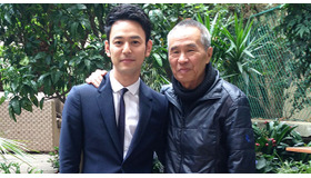 妻夫木聡、侯孝賢監督／第68回カンヌ国際映画祭