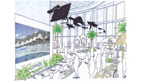 六本木ヒルズ展望台 東京シティビュー内スカイギャラリーにて開催される「ニューカレドニア スカイビーチ～地上250mのリゾート体験～」では、五感でニューカレドニアの魅力が感じられるコンテンツが展開される。