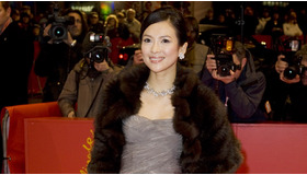 ベルリン国際映画祭に出席しているチャン・ツィイー　(C) Rex Features/AFLO