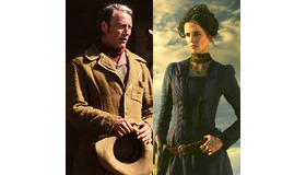 マッツ・ミケルセン&エヴァ・グリーン／『悪党に粛清を』　 (C)2014 Zentropa Entertainments33 ApS, Denmark, Black Creek Films Limited, United Kingdom & Spier Productions (PTY), Limited, South Africa