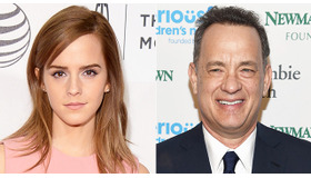 エマ・ワトソン＆トム・ハンクス-(C)Getty Images