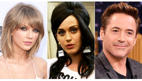 ケイティ・ペリー＆ロバート・ダウニー・Jr＆テイラー・スウィフト-(C)Getty Images