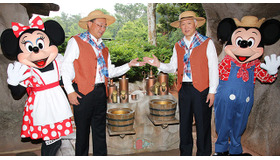 「ハンドウォッシングエリア」のオープニング・セレモニー