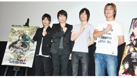 神谷浩史、小野大輔、諌山創、荒木哲郎監督／『劇場版　進撃の巨人　後編～自由の翼～』大ヒット記念舞台挨拶