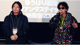 グランプリに輝いた『SR サイタマノラッパー』の入江悠監督と奥野瑛太　photo：Rie Shintani