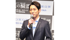 小泉孝太郎／WOWOW連続ドラマ「死の臓器」完成披露試写会