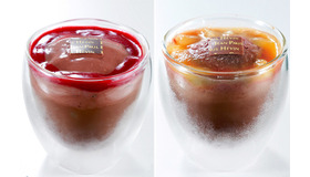 ジャン＝ポール・エヴァン／「グラス ピレ オ ショコラ フレーズ」＆「グラス ピレ オ ショコラ パッション マング」