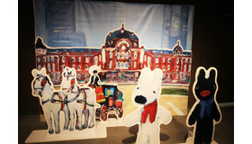 記念撮影コーナー／松屋銀座「日本語版刊行15周年　リサとガスパール展」