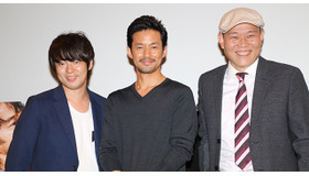 村本大輔（ウーマンラッシュ・アワー）、竹野内豊、千原せいじ／『at Home アットホーム』公開直前トークイベント