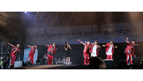 「三代目J Soul Brothers from EXILE TRIBE」ステージに篠原涼子登場