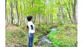 赤倉観光ホテルの森林セラピー。