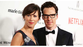 ソフィー・ハンター＆ベネディクト・カンバーバッチ-(C)Getty Images