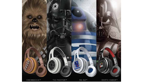 9月4日より「スターウォーズ」のキャラクターや戦闘機とコラボレーションしたヘッドフォンを発売！
