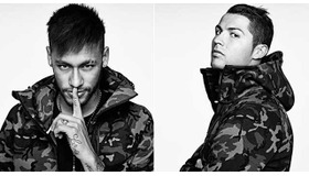 FALL2015ナイキ テックフリース コレクション：ネイマール＆クリスティアーノ・ロナウド