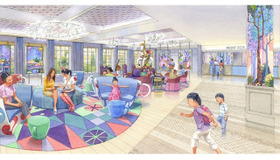 「東京ディズニーセレブレーションホテル」ロビー