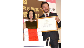 深津絵里、浅野忠信／『岸辺の旅』“日本凱旋”上映会