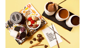 「マックス・ブレナー チョコレート バー」の秋季限定スイーツ／定番チョコレートフォンデュのハロウィンバージョン「トリックオアトリートフォンデュ」（2,200円）