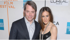 4月27日、『Wonderful World』のプレミア上映に出席した夫妻　-(C) Splash/AFLO