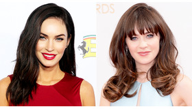 ミーガン・フォックス＆ズーイー・デシャネル-(C)Getty Images