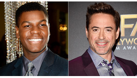 ジョン・ボイエガ＆ロバート・ダウニー・Jr-(C)Getty Images