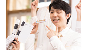 羽生結弦選手／CMメイキングカット