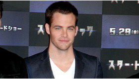 先日『スター・トレック』のプロモーションで来日したクリス・パイン