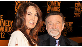 ロビン・ウィリアムズ＆スーザン・シュナイダー-(C)Getty Images