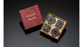 ブルガリ イル・チョコラート チョコレート・ジェムズ「ナターレ・ボックス 2015」（Natale Box）4個入り　4,800円。