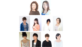 上段左から、坂本千夏さん、山口眞弓さん、花江夏樹さん、三森すずこさん、細谷佳正さん、田村睦心さん、吉田仁美さん、榎木淳弥さん、池田純矢さん、M・A・Oさん